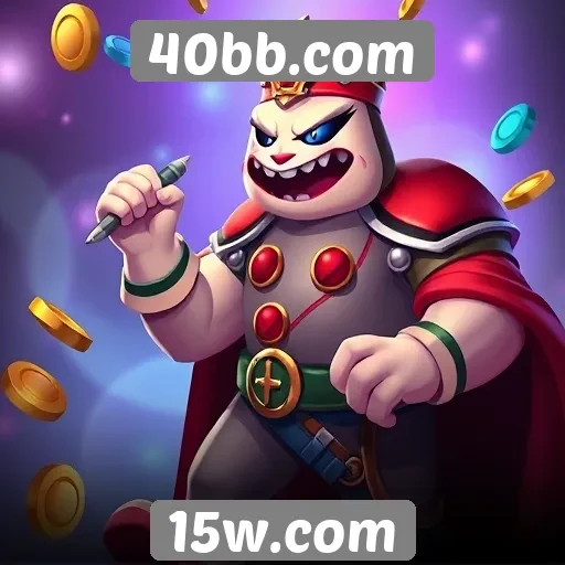 Variedade de jogos disponíveis no 40bb.com